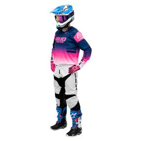 Tenue Complète Bud Lazer Rose Blanc