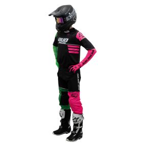 Tenue Complète Enfant Bud Lazer Rose Vert Noir