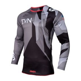 Maillot Seven Annex Bortz Noir Gris