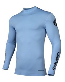 Maillot Seven Zero Blade Compression Bleu