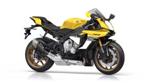 Miniature Yamaha R1 2016 Jaune 1/12°