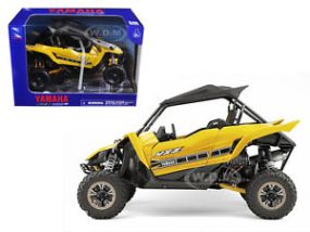 Miniature Yamaha YXZ 1000 R SSV jaune 1/18°