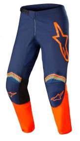 Pantalon Alpinestars Fluid Speed Bleu Foncé Orange