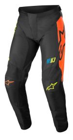 Pantalon Alpinestars Racer Compass Noir Jaune Fluo Corail