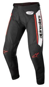 Pantalon Alpinestars Racer Flagship Noir Blanc Rouge Fluo