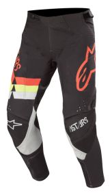 Pantalon Alpinestars Techstar Venom Noir Rouge Jaune Fluo