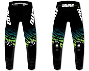 Pantalon Bud Racing SX Fit Zebra WSX Noir Vert Edition Limitée