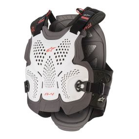 Pare Pierre Alpinestars A4 Blanc Gris