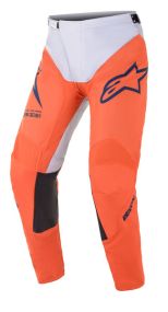 Pantalon Alpinestars Racer Braap Orange Gris Clair Bleu Foncé
