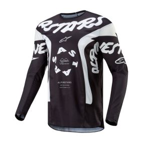 Maillot Alpinestars Racer Hana Noir Blanc