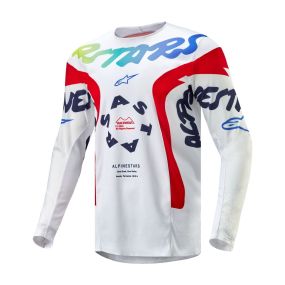 Maillot Alpinestars Racer Hana Blanc Multicolor