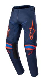 Pantalon Enfant Alpinestars Racer Narin Bleu Orange Vif