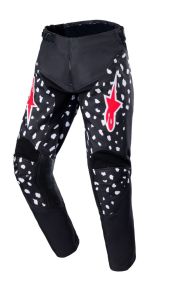 Pantalon enfant Alpinestars Racer North Noir Rouge Fluo
