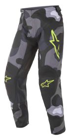 Pantalon Alpinestars Racer Tactical Camo Gris Jaune Fluo