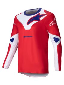 Maillot Alpinestars Racer Veil Rouge Blanc