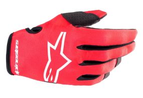 Gants Enfants Alpinestars Radar Rouge Mars Blanc