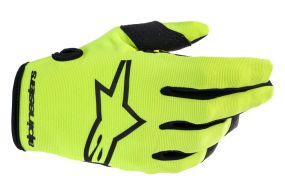 Gants Enfants Alpinestars Radar Jaune Fluo Noir