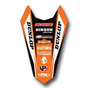 Déco de garde boue arrière FX KTM
