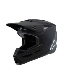 Casque enfant Alpinestars S-M3 Solid Noir Matt