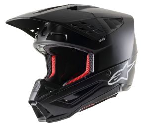 Casque Alpinestars S-M5 Solid Noir Matt