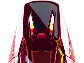 Visiere Alpinestars S-M5 Action Rouge Blanc Jaune Fluo Brillant