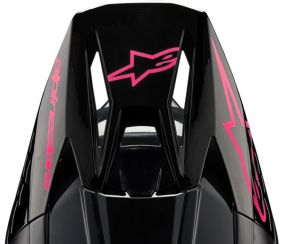 Visière Alpinestars S-M5 Corp Noir Rose Diva Brillant