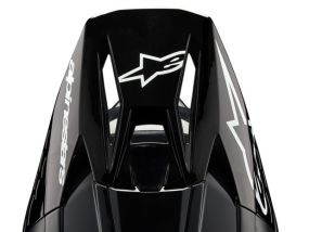 Visière Alpinestars S-M5 Corp Gris Foncé Brillant