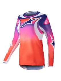 Maillot Alpinestars Stella Fluid Wurx Multicolor Blanc