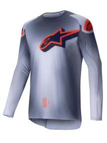 Maillot Alpinestars Supertech Lipan Gris Orange Fluo