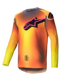 Maillot Alpinestars Supertech Lipan Jaune Rose