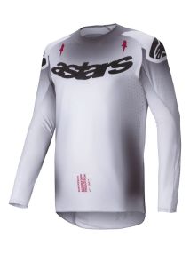 Maillot Alpinestars Supertech Maker Argent Noir