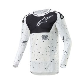 Maillot Alpinestars Supertech Spek Blanc Noir