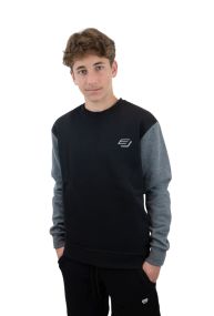 Sweat Crewneck BUD Moto X2 Noir/Gris
