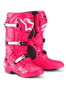 Bottes Alpinestars Tech 10 Rose Diva Blanc