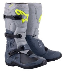 Bottes Alpinestars Tech 3 Gris Foncé Gris Clair Noir