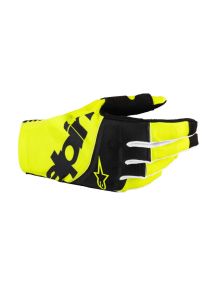 Gants Alpinestars Techstar Noir Jaune Fluo