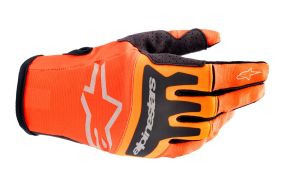 Gants Alpinestars Techstar Orange Vif Noir