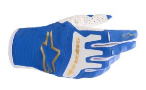 Gants Alpinestars Techstar Bleu UCLA Or Brillant