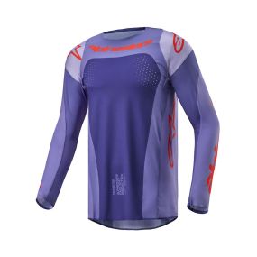 Maillot Alpinestars Techstar Ocuri Violet Orange Vif