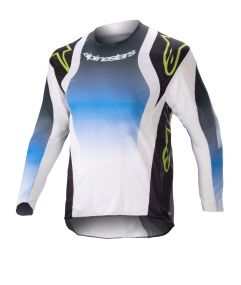 Maillot Alpinestars Techstar Push UCLA Nightlife Bleu Blanc