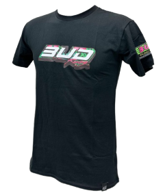 Tee Shirt BUD Logo Noir Tropical
