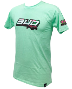 Tee Shirt BUD Logo Menthe Tropical