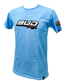 Tee Shirt BUD Logo Bleu Ciel