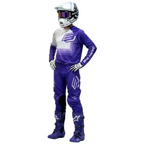 Tenue Complète Bud 95' EVO Violet Blanc