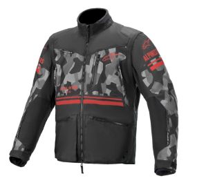 Veste Enduro Alpinestars Venture R Camo Gris Rouge Fluo