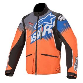 Veste Enduro Alpinestars Venture R Orange Gris Bleue