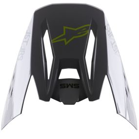 Visiere Alpinestars S-M5 Bond Gris Jaune Fluo