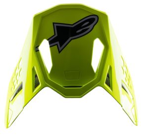 Visiere Alpinestars S-M8 Factory Noir Jaune Bleu Brillant