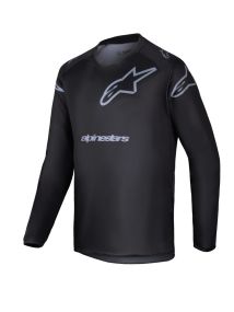 Maillot Enfant Alpinestars Racer Graphite Noir Gris