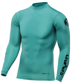 Maillot Seven Zero Blade Compression Bleu Aqua